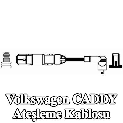 NGK Ateşleme kablosu 50cm — 2012 Volkswagen Caddy