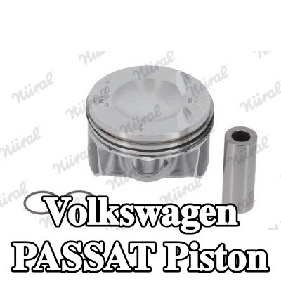 NÜRAL Keystone bağlantı kolu için piston, piston segman taşıyıcısı ile — 2005 Volkswagen Passat