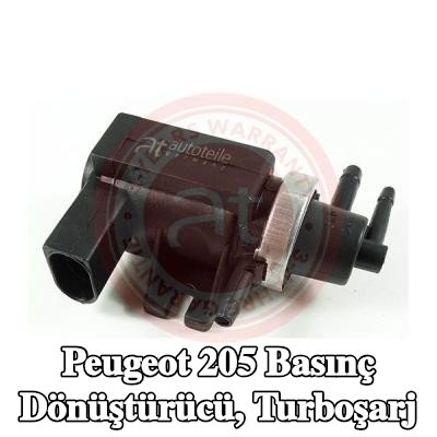 at autoteile germany Basınç dönüştürücü, turboşarj — Peugeot 205