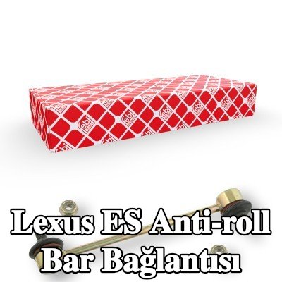 FEBI BILSTEIN Stabilizatör kolu OE Turbo YENİ, Arka Aks Sol, 195mm, Çelik, somunlu — 1995 Lexus Es