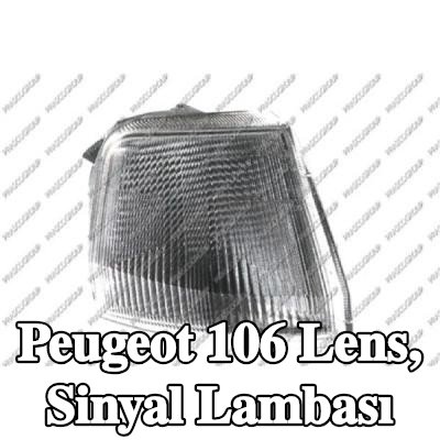 PRASCO Lens, sinyal lambası — 1992 Peugeot 106