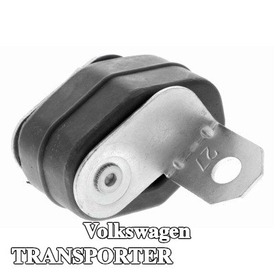 VAICO حامل التثبيت, كاتم الصوت الأمامي, جودة VAICO الأصلية — Volkswagen Transporter