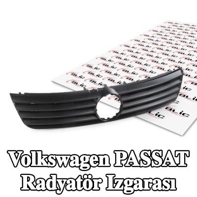BLIC Radyatör ızgarası, siyah — 2000 Volkswagen Passat