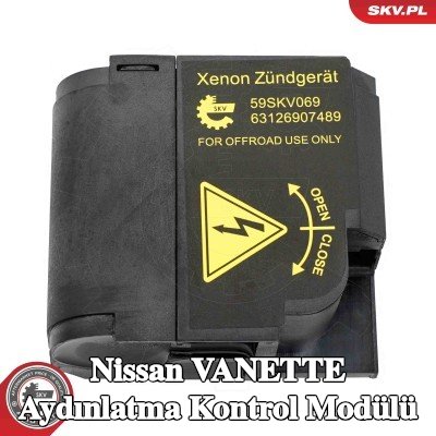 ESEN SKV Aydınlatma kontrol modülü — 1995 Nissan Vanette