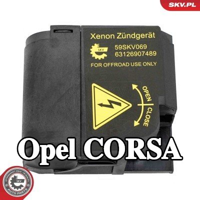 ESEN SKV وحدة التحكم في الإضاءة — 1990 Opel Corsa
