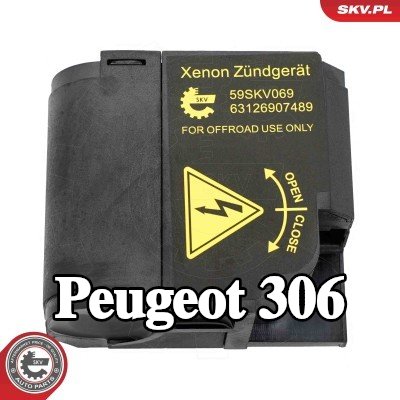 ESEN SKV وحدة التحكم في الإضاءة — 2002 Peugeot 306
