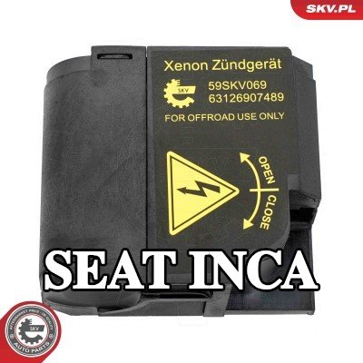 ESEN SKV وحدة التحكم في الإضاءة — SEAT Inca