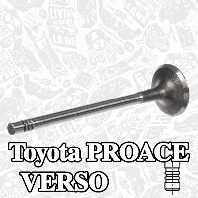 ET ENGINETEAM صمام السحب جانب السحب, صمام مطلي بالكروم — Toyota Proace Verso