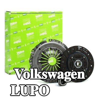 VALEO طقم القابض KIT3P, مع محمل تحرير القابض — Volkswagen Lupo
