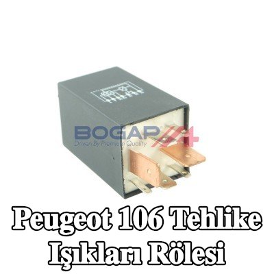 BOGAP Tehlike Işıkları Rölesi — Peugeot 106