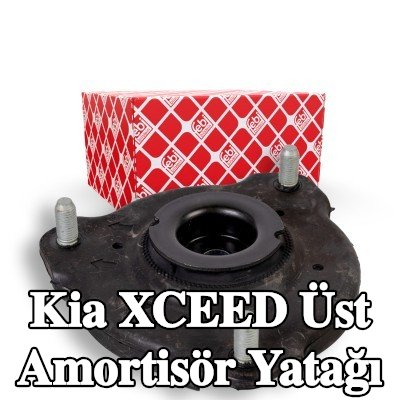 FEBI BILSTEIN Üst amortisör yatağı Ön Aks Sol, Ön Aks Sağ, bilyalı rulman içermez — Kia Xceed