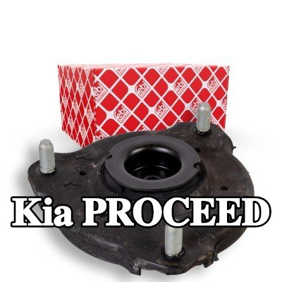 FEBI BILSTEIN حامل الدعامة العلوية للمحور الأمامي الأيسر, المحور الأمامي الأيمن, بدون محمل كروي — Kia Proceed