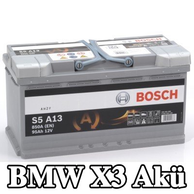 BOSCH Akü S5, A13 — BMW X3