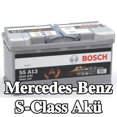 BOSCH Akü S5, A13 — 2002 Mercedes-Benz S-Class