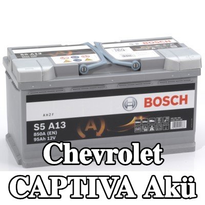 BOSCH Akü S5, A13 — Chevrolet Captiva
