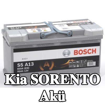 BOSCH Akü S5, A13 — 2016 Kia Sorento