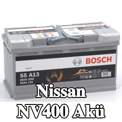 BOSCH Akü S5, A13 — 2016 Nissan Nv400