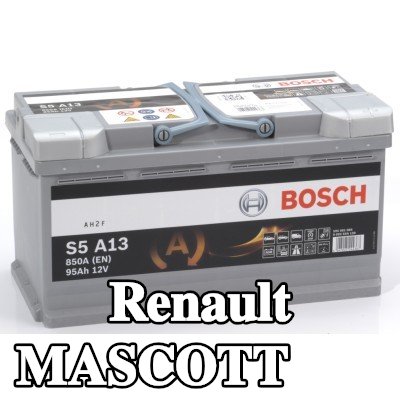 BOSCH بطارية S5, A13 — Renault Mascott