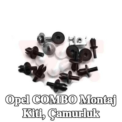 VAN WEZEL Montaj Kiti, çamurluk — 2016 Opel Combo