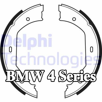 DELPHI أحذية فرامل اليد — BMW 4 Series
