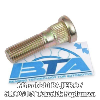 BTA Ön Aks Tekerlek Saplaması, Arka Aks — Mitsubishi Pajero / Shogun