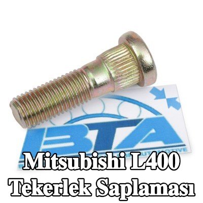 BTA Ön Aks Tekerlek Saplaması, Arka Aks — 2002 Mitsubishi L400