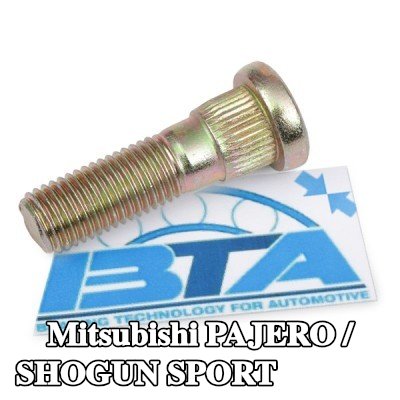 BTA مسمار العجلة المحور الأمامي, المحور الخلفي — Mitsubishi Pajero / Shogun Sport