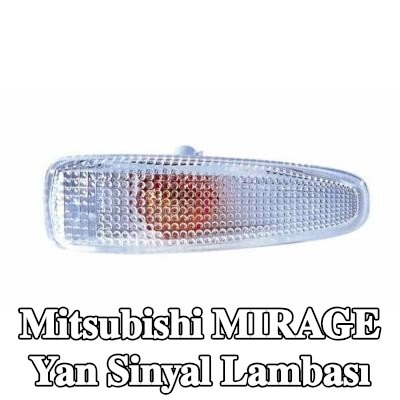 ABAKUS Yan sinyal lambası Sol Ön, Sağ ön, yan montaj, beyaz, ampul ile, tutuculu — Mitsubishi Mirage