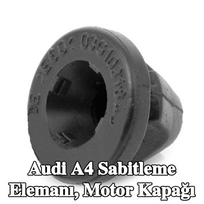 FEBI BILSTEIN Sabitleme Elemanı, motor kapağı — 2008 Audi A4