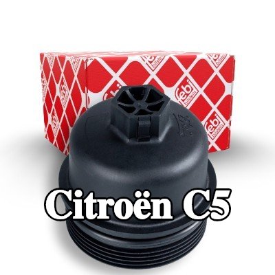 FEBI BILSTEIN غطاء مبيت فلتر الزيت مع حلقة مانعة للتسرب — Citroën C5