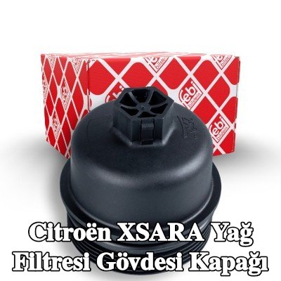FEBI BILSTEIN Conta halkalı yağ filtresi muhafaza kapağı — 2000 Citroën Xsara