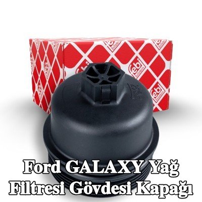 FEBI BILSTEIN Conta halkalı yağ filtresi muhafaza kapağı — 2006 Ford Galaxy