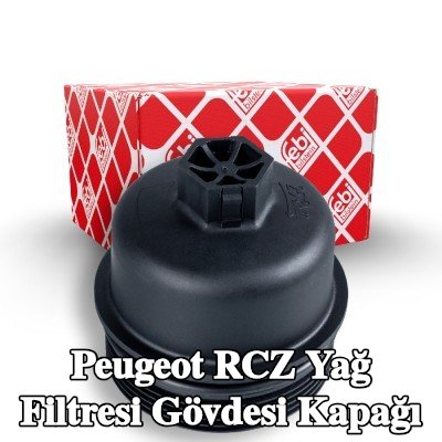 FEBI BILSTEIN Conta halkalı yağ filtresi muhafaza kapağı — Peugeot Rcz