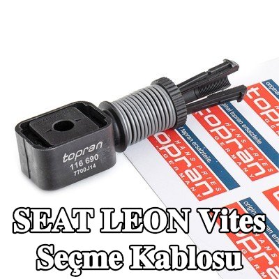 TOPRAN Vites seçme kablosu Sağ — SEAT Leon