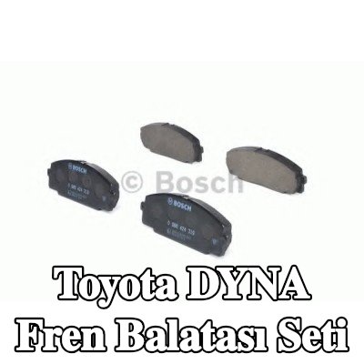 BOSCH Fren balatası seti 15, 5mm — Toyota Dyna