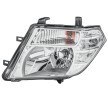 HELLA Far Sol, H4, PY21W, W5W, ampullü, far seviyeleme motorlu — Nissan Pathfinder (3)