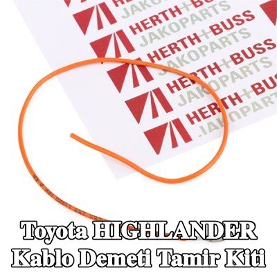 HERTH+BUSS ELPARTS Kablo demeti tamir kiti — Toyota Highlander