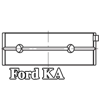 MAHLE مجموعة محامل العمود المرفقي — Ford Ka