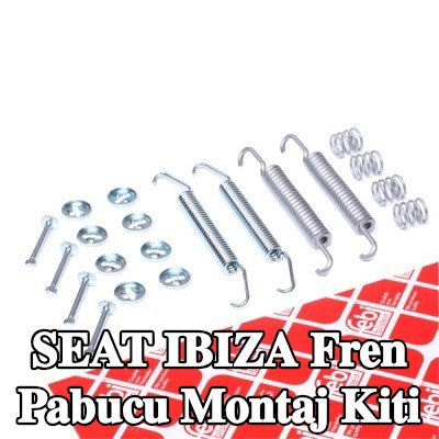 TRW Fren pabucu montaj kiti — 1990 SEAT Ibiza