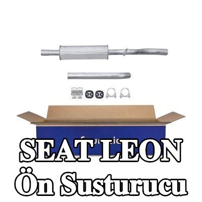 HELLA Ön susturucu Ön, montaj parçaları ile — 2012 SEAT Leon