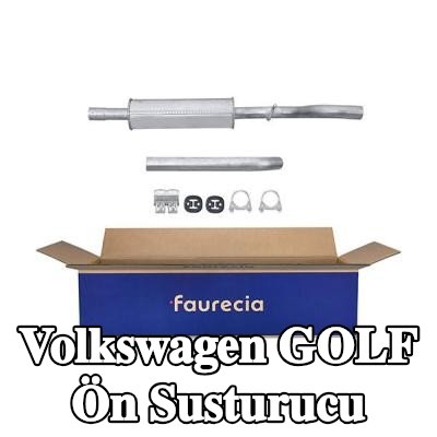 HELLA Ön susturucu Ön, montaj parçaları ile — 2012 Volkswagen Golf