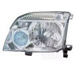 VAN WEZEL Far Sol, H4, far seviyeleme motorlu — 2012 Nissan X-trail (1)
