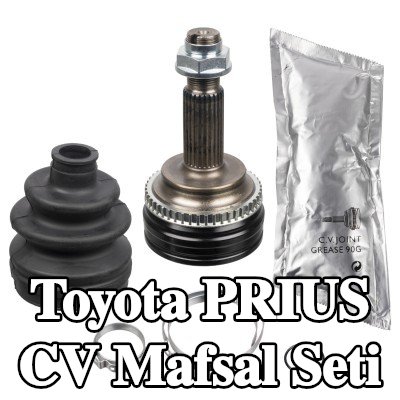 FEBI BILSTEIN Ön aks sol CV mafsal kiti, Ön Aks Sağ, Tekerlek Tarafı, somunlu, gres ile — 2003 Toyota Prius