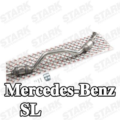 STARK المحول الحفاز الأيمن, مع مواد تثبيت — Mercedes-Benz Sl