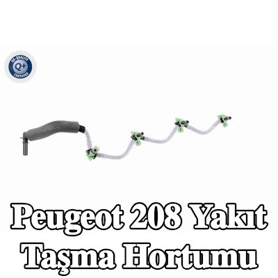 VAICO Yakıt taşma hortumu Orijinal VAICO Kalitesi — 2012 Peugeot 208