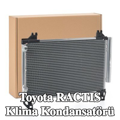 BOSCH Kurutuculu klima kondansatörü, montaj kılavuzu ile, conta halkası ile, azot dolgulu — Toyota Ractis