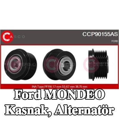 CASCO Kasnak, alternatör — 2002 Ford Mondeo