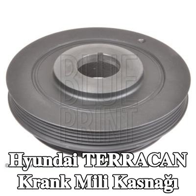 BLUE PRINT Krank mili için krank mili kasnağı — Hyundai Terracan