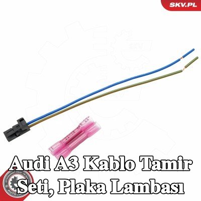 ESEN SKV Kablo Tamir Seti, plaka lambası — Audi A3