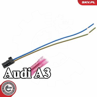 ESEN SKV مجموعة إصلاح الكابلات، ضوء لوحة الترخيص — Audi A3